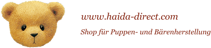 www.haida-direct.com  Shop fr Puppen- und Brenherstellung